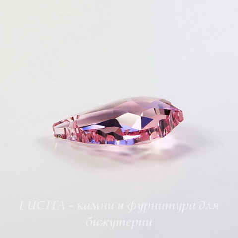 6090 Подвеска Сваровски Baroque Light Rose (16х11 мм) ()