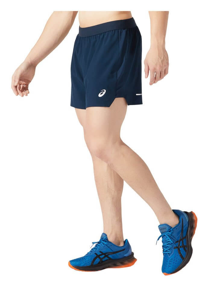 Asics Road 5" Short шорты для бега мужские темно-синие - 3
