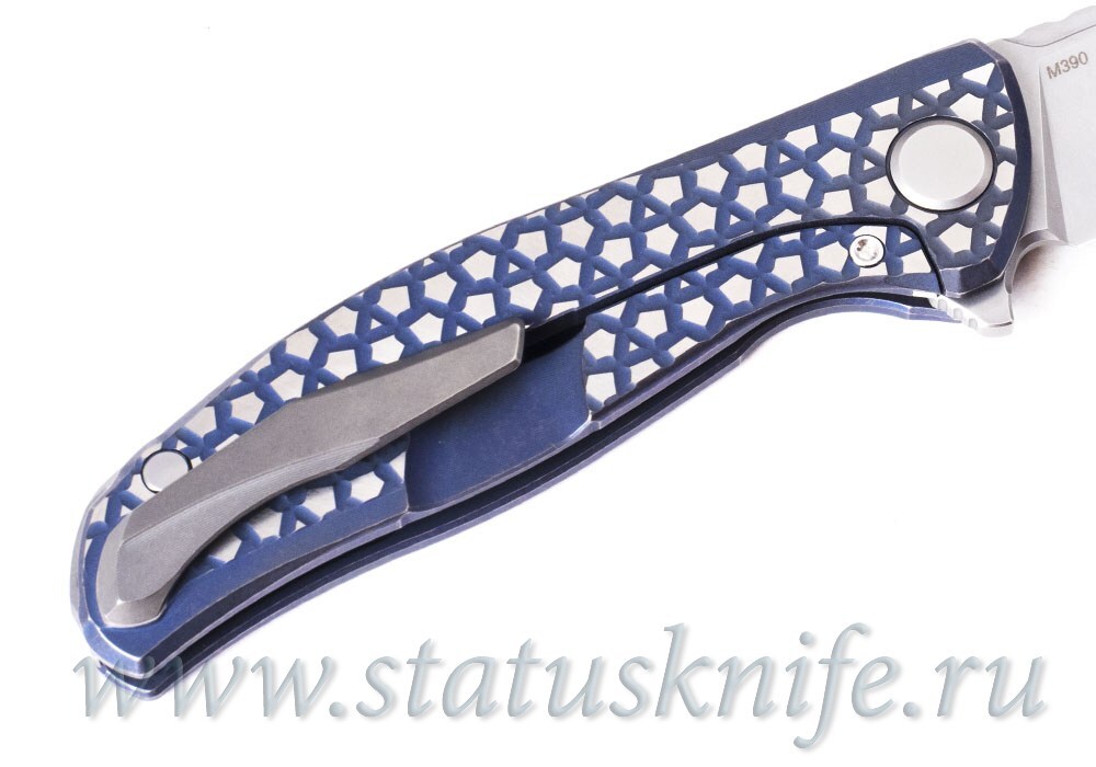 Нож Широгоров F95 Bear Pattern Purple M390 MRBS