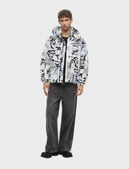 Куртка KARL LAGERFELD JEANS Aop Puffer