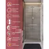 Cezares LUX-B-FS-1-90-C-CR Душевая дверь