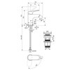 Ideal Standard BE021AA Смеситель для биде с донным клапаном Click Chrome (Хром)