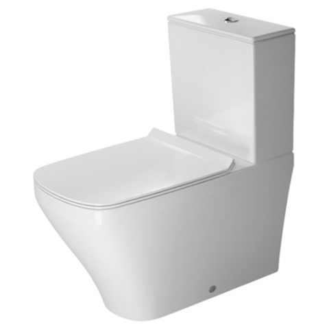 Duravit DuraStyle 2156090000 Унитаз моноблок пристенный 370х700 мм, с креплением,слив универсальный, цвет белый