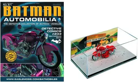 Batman Automobilia Collection #51 Batwoman Bike (Б/У)