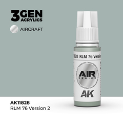 Акриловая краска AK Interactive RLM 76 Version 2 3GEN AIR, 18мл