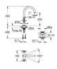GROHE Atrio 21019DC3 Смеситель для раковины