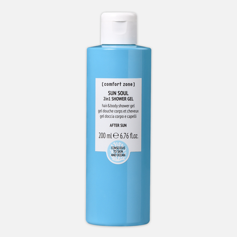 SUN SOUL 2IN1 SHOWER GEL  ГЕЛЬ ДЛЯ ДУША ПОСЛЕ ЗАГАРА 2В1, 200 мл
