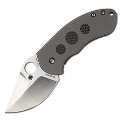 Фото Нож складной Spyderco Burch Chubby C183TIP, сталь CPM-S30V, рукоять титан