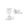 VitrA S50 5318B003-0850 Чаша унитаза подвесная
