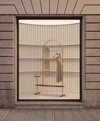 Вешалка ARCO Gold/Walnut с зеркалом, полкой и вешалками