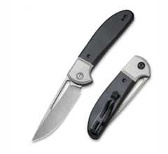 Фото Складной нож CIVIVI Trailblazer, сталь 14C28N, Black G10