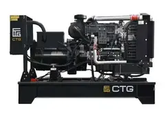 Дизельный генератор CTG 18IS-M  - [ДГУ 16 кВт / 220V / ISUZU JE493DB-04] однофазный