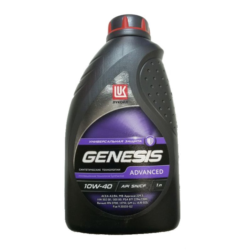 Лукойл Genesis Advanced 10W-40 - Полусинтетическое моторное масло