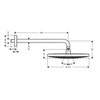 Hansgrohe Raindance Select S 27378400 Душ верхний 30,1х30,1 см 2 режима