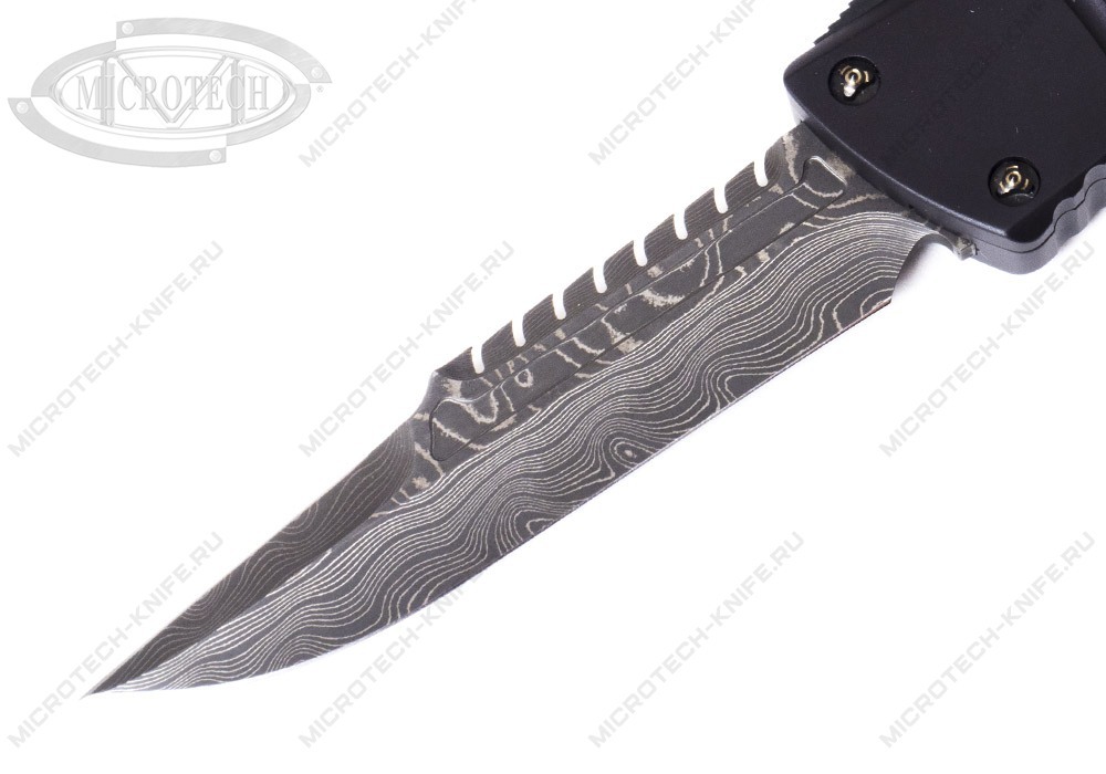 Нож Microtech Combat Troodon Interceptor Custom Damascus
