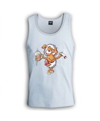 T-Shirt - Funny Singlet Stoned Sheep