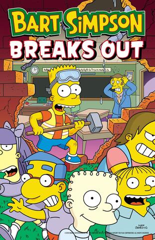 Bart Simpson Breaks Out (На английском языке)