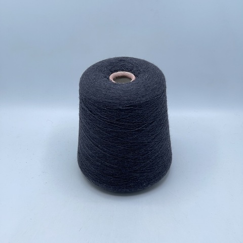 Zegna Baruffa, Cashwool, 2/48 2400м, 100%меринос, Темно-серый с голубым оттенком(537/15/964), 42061