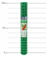 Сетка шпалерная для томатов Протэкт 55х57 (1х5м) зеленый
