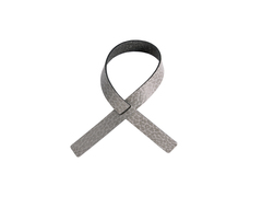 Набор из 4 петель для салфеток 1х30см Hippo anthracite-grey LindDNA-98805
