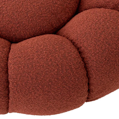 Поворотное кресло MELLO, Bouclé rouge