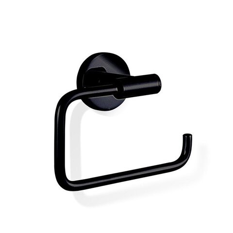 Decor Walther Basic 0530160 Держатель туалетной бумаги, цвет: чёрный