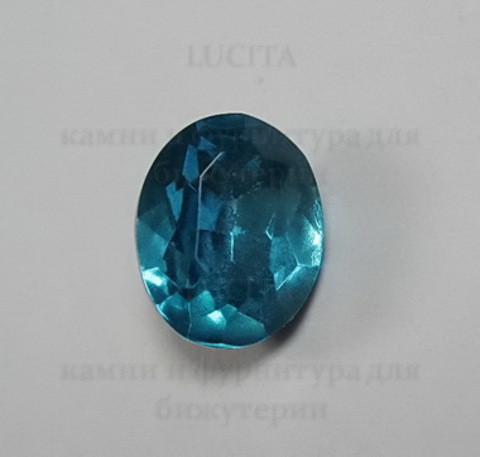 Ювелирные стразы Preciosa овальные Aquamarine (10х8 мм) ()
