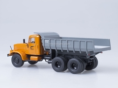 KRAZ-256 B1 tipper orange-gray 1:43 AutoHistory