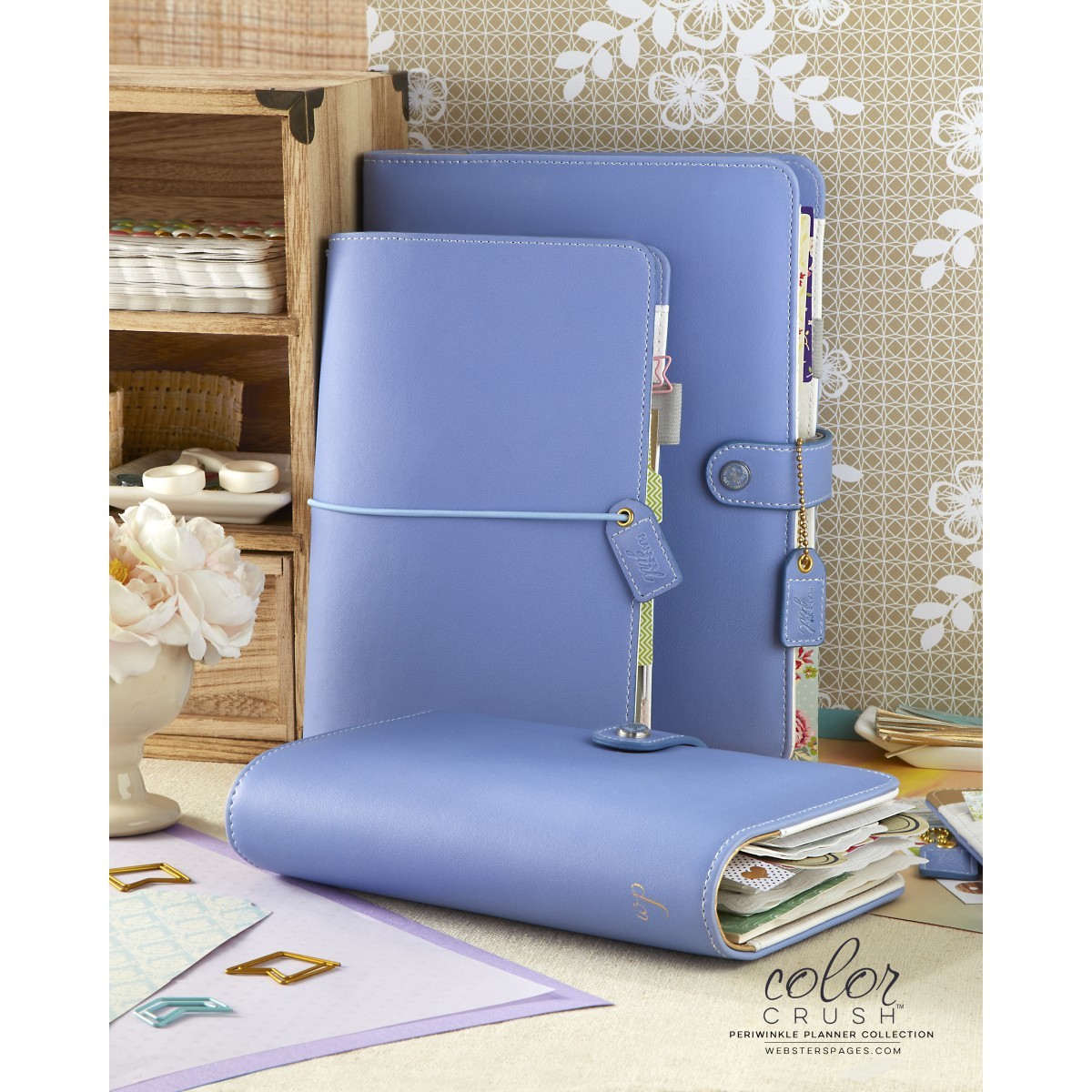 Планер PERSONAL PLANNER Binder: Periwinkle by Websters Pages (БЕЗ внутреннего наполнения)
