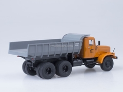 KRAZ-256 B1 tipper orange-gray 1:43 AutoHistory