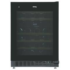 Винный шкаф Korting KFW 803 DB GN, встраиваемый, сенсорный, 46 бутылок, 129 л, двухтемпературный Винный шкаф Korting KFW 803 DB GN, встраиваемый, сенсорный, 46 бутылок, 129 л, двухтемпературный