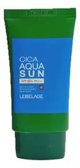 Крем солнцезащитный на водной основе с центеллой LEBELAGE Cica Agua Sun SPF50+ PA+++ 30 мл