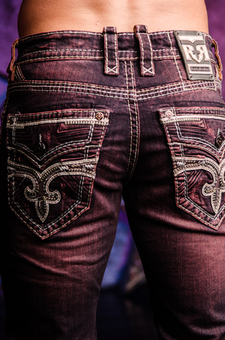 Rock Revival | Джинсы мужские HERN A204 ALT STRAIGHT RP2237A204 задние карманы