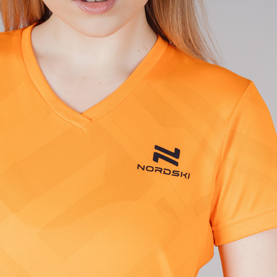 Nordski Ornament Light комплект для бега женский orange - 5