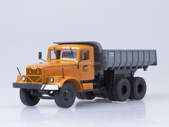 KRAZ-256 B1 tipper orange-gray 1:43 AutoHistory