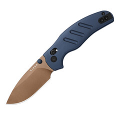 Фото Складной нож Kizer C01C 2.9 CD, сталь ELMAX, рукоять алюминий, синий