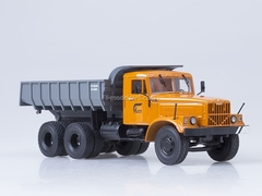 KRAZ-256 B1 tipper orange-gray 1:43 AutoHistory