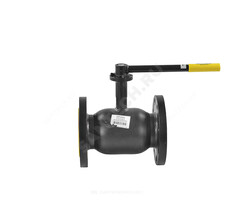 Кран шаровой сталь 09Г2С Ballomax КШТ 61.103 Ду 125 Ру25 фл L=325мм ISO-фл и рукоятка BROEN КШТ 61.103.125.А.25