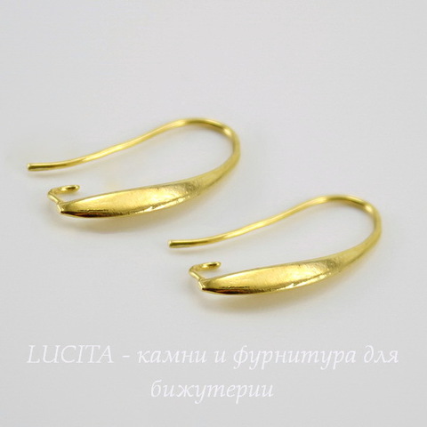 Швензы - крючки, 20х2 мм (цвет - золото), пара