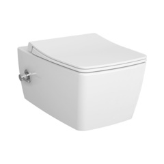 VitrA Metropole 7672B003-1684 Унитаз подвесной безободковый с функцией биде и встроенным смесителем фото