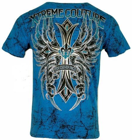 Xtreme Couture | Футболка мужская WANTED MAN X1482 от Affliction спина