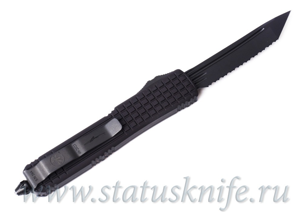 Нож Microtech Ultratech Delta SHADOW Frag Tanto 123-3UT-DSH