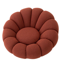 Поворотное кресло MELLO, Bouclé rouge