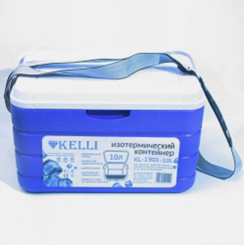 Изотермический пластиковый термоконтейнер Kelli KL-1901-10 (10л) Изотермический пластиковый термоконтейнер Kelli KL-1901-10 (10л)