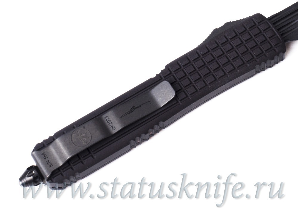 Нож Microtech Ultratech Delta SHADOW Frag Tanto 123-3UT-DSH