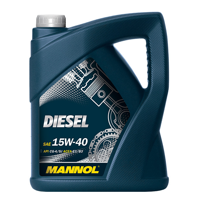 Mannol Diesel 15W-40 - Минеральное моторное масло для дизельных автомобилей