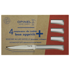 Фото Набор столовых ножей Opinel, полимерная ручка, нержавеющая сталь