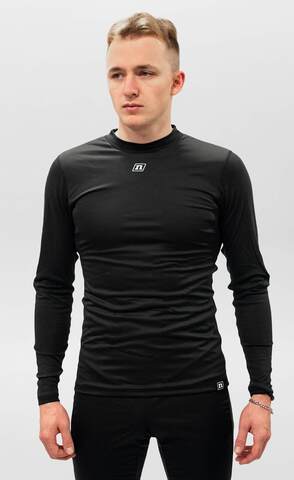 Комплект спортивного термобелья с ветрозащитой Noname Arctos WS 24 UX black
