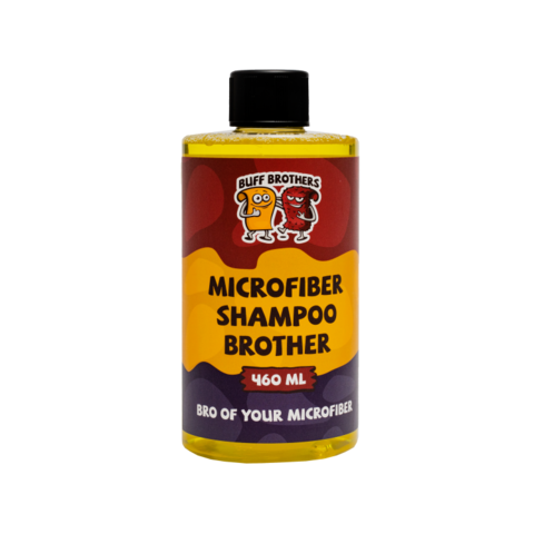 BUFF BROTHERS Бережный шампунь для стирки микрофибр MICROFIBER SHAMPOO BROTHER, 460мл