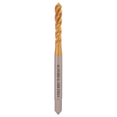 Метчик М 4,0х0,7 (Машинный, винт.) DIN371 HSSE-TiN 7h C/2-3P R45 63мм a=3,4 H-Tools 517X01-C2-0040